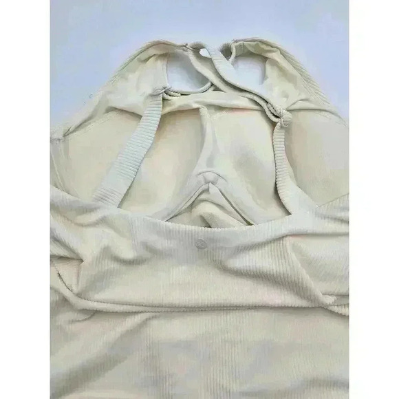 Elegant Cream One-Piece Swimsuit - Picture 7 of 16